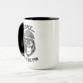 Mug c'est sur le point de devenir sauvage, Black Ape (Devant gauche)