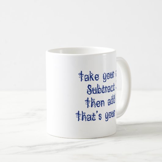 Mug C'est ton âge (Devant droit)