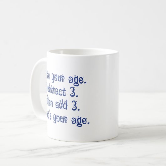 Mug C'est ton âge (Devant gauche)