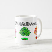 Mug C'est toujours la saison du Pickleball - Arbre de  (Devant droit)