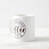 Mug C'est toujours le café (Devant gauche)