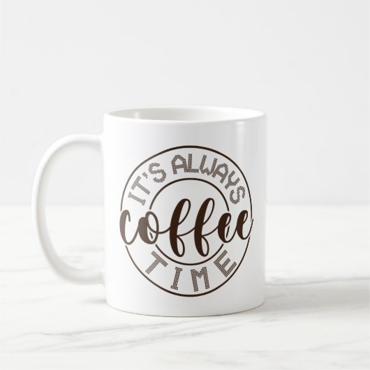 Mug C'est toujours le café (Gauche)
