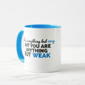 Mug C'est tout sauf facile, mais vous êtes tout sauf (Devant gauche)