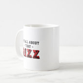 Mug C'est tout sur ce Rizz Rouge Gris (Devant gauche)