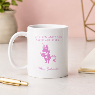 Mug C'est tout sur la grammaire des verbes et des noms