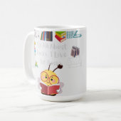 Mug C'est tout sur les livres (Devant gauche)