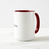 Mug C'est Très Bien Tout à Fait Bien (Devant droit)
