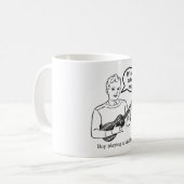 Mug C'est un aimant de bébé ! (Ukulélé) (Devant gauche)
