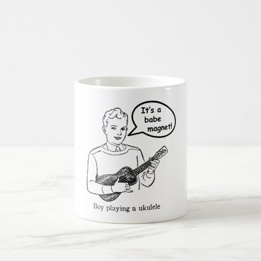Mug C'est un aimant de bébé ! (Ukulélé) (Centre)