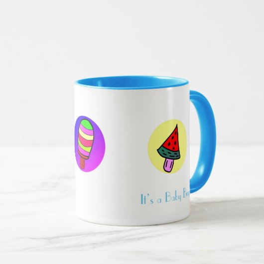 Mug C'est un bébé garçon (Devant droit)