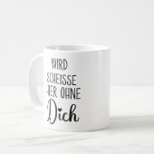 Mug C'est un cadeau de changement d'emploi (Devant gauche)