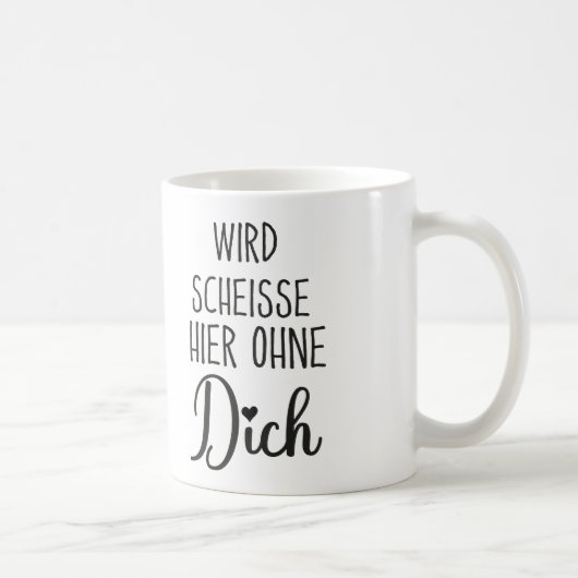 Mug C'est un cadeau de changement d'emploi (Droite)