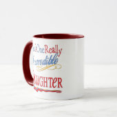 Mug C'Est Un Cadeau De Fille Vraiment Incroyable (Devant gauche)