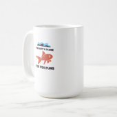 Mug C'est un endroit pour les puns de poisson (Devant gauche)
