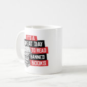 Mug C'est un grand jour pour lire des livres interdits (Devant gauche)