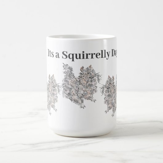 Mug : C'est un jour d'écureuil (Centre)