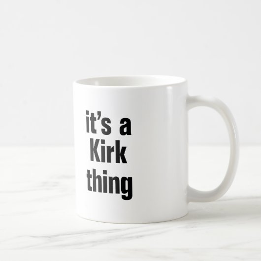 Mug c'est un kirk (Droite)