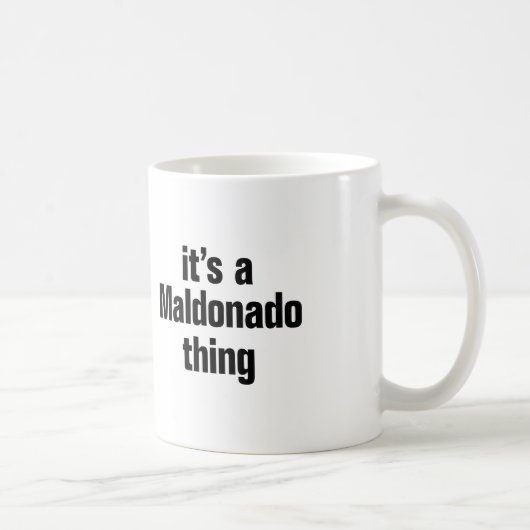Mug c'est un maldonado (Droite)