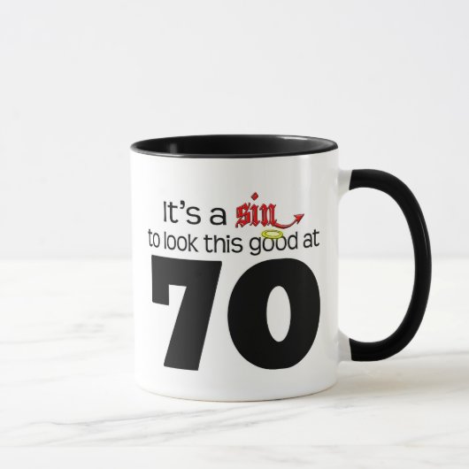 Mug C'est un péché pour regarder ceci bon 70 (Droite)