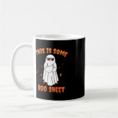 Mug C'Est Un Peu De Feuille De Boite Ghost Drôle Hallo (Gauche)