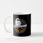 Mug C'Est Un Peu De Feuille De Boite Ghost Funny Retro (Gauche)