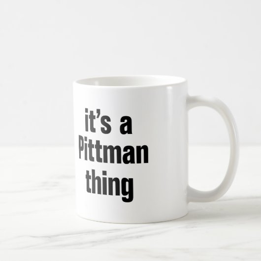 Mug c'est un pittman (Droite)