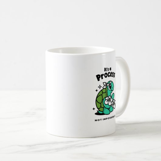 Mug C'est un processus pas impossible santé mentale Mu (Devant droit)