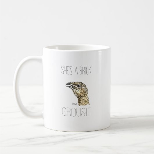 Mug C'est un Tétras de briques (Tétras de grande taill (Gauche)