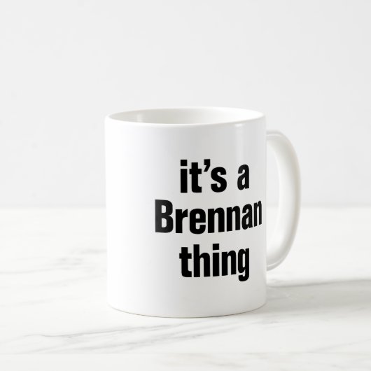 Mug c'est un truc de brennan (Devant droit)