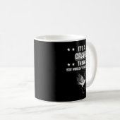 Mug C'est un truc de grue Drôle Citation d'oiseaux Gru (Devant droit)