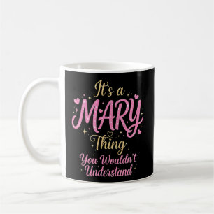 Mug C'est un truc de Marie or rose pour femmes