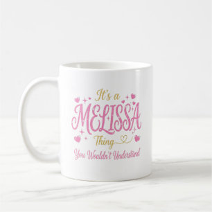 Mug C'est un truc de Melissa Rose Gold Femme Cadeau