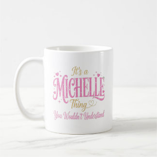 Mug C'est un truc de Michelle Rose Gold Femme Cadeau