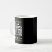 Mug C'est un vilain pull de Noël Joe Biden Harris (Devant gauche)