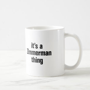Mug c'est un zimmerman