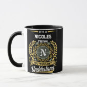 Mug C'est une affaire de NICOLES que vous ne comprendr (Gauche)