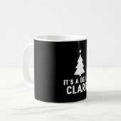 Mug C'est une belle Clark vacances de Noël (Devant gauche)