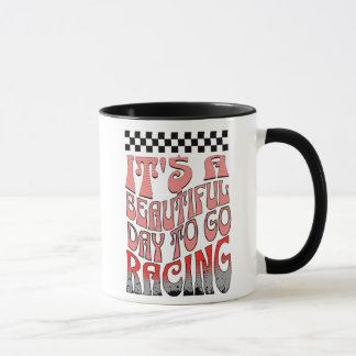 Mug C'est une belle journée pour aller courir Funny Ra