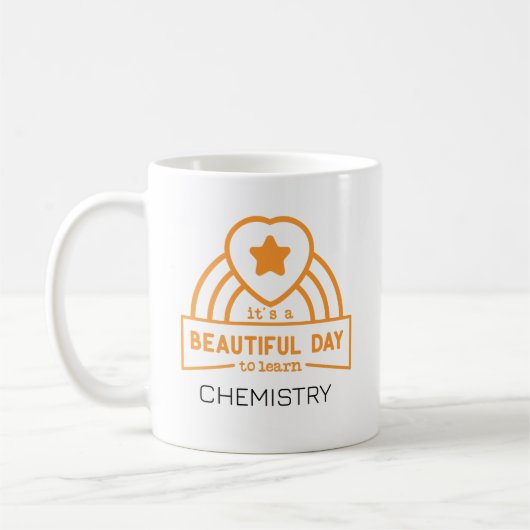 Mug C'est une belle journée pour apprendre Professeur (Gauche)