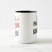 Mug c'est une boîte de pénalité du jour CERAMIC ACCENT (Centre)