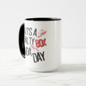 Mug c'est une boîte de pénalité du jour CERAMIC ACCENT (Devant gauche)