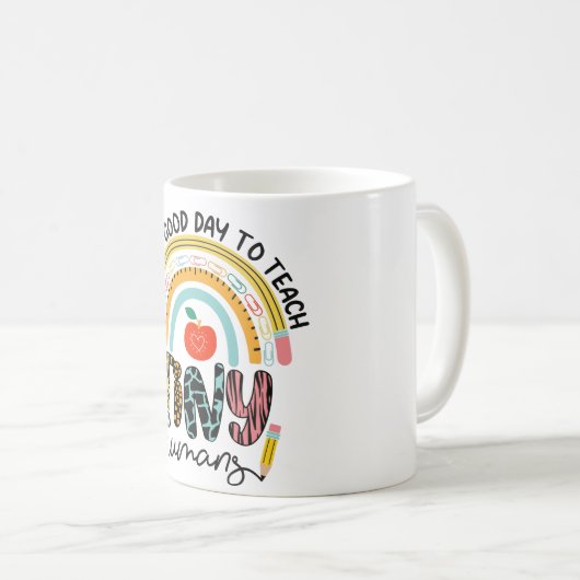 Mug C'est une bonne journée pour apprendre à de minusc (Devant droit)