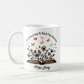 Mug c'est une bonne journée pour enseigner aux petits (Gauche)