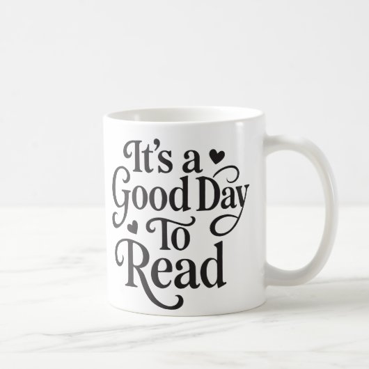Mug C'est une bonne journée pour lire – Lecture confor (Droite)