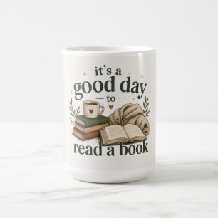 Mug C'est une bonne journée pour lire un livre