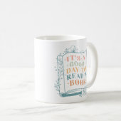 Mug C'est une bonne journée pour lire un livre (Devant droit)