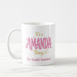 Mug C'est une chose Amanda Rose Gold Femme Cadeau