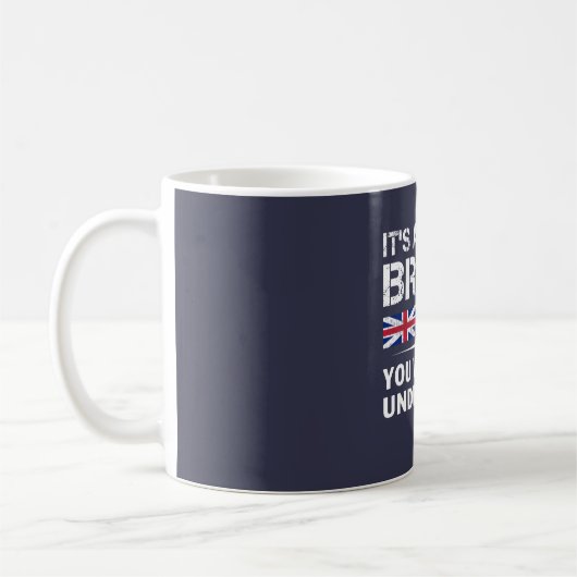Mug C'est une chose britannique (Gauche)