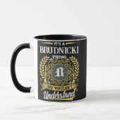 Mug C'est une chose BRUDNICKI que vous ne comprendriez (Gauche)