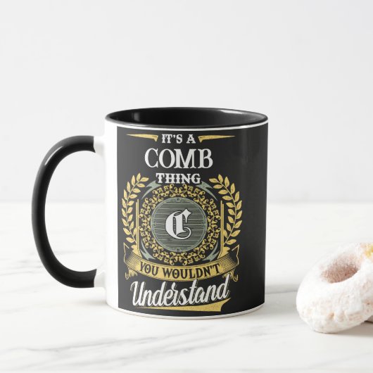 Mug C'est une Chose COMB que Vous Ne Comprendriez Pas (Avec donut)